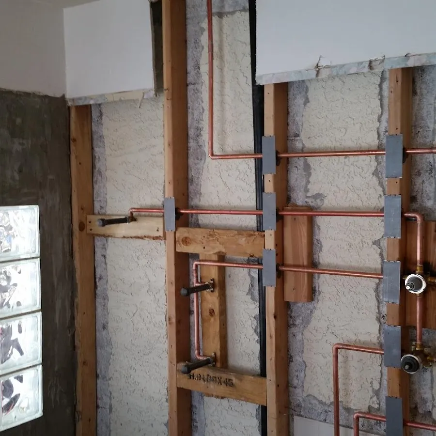 Copper pipe installation for Repiping in Bellview