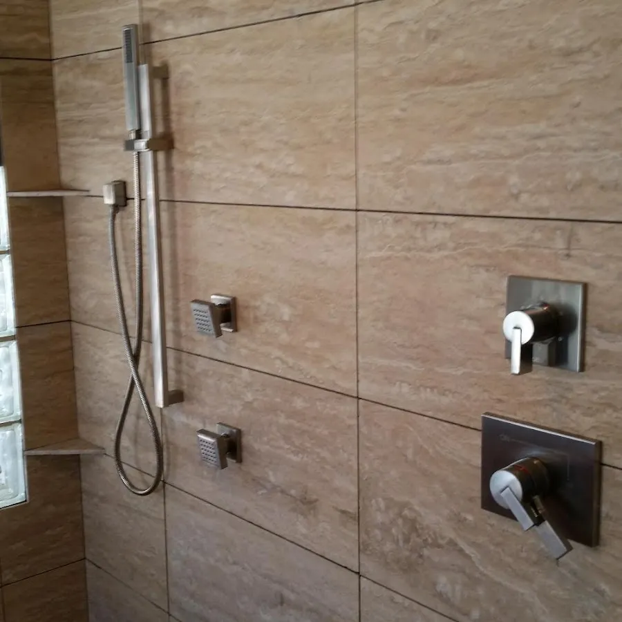 Shower fixture installation for Frozen Pipe Repair in Bellview